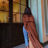 Women's Banbury Suede Trench Coat