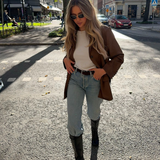 Women's Banbury Faux Suede Blazer