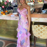 Airborne Summer Formal Maxi Dress