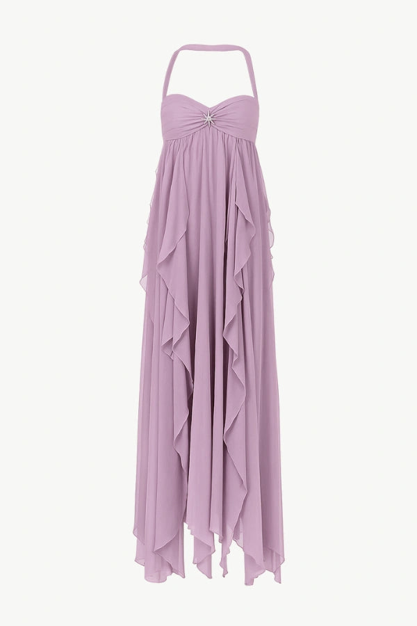 Ariel Summer Night Party Midi Dress