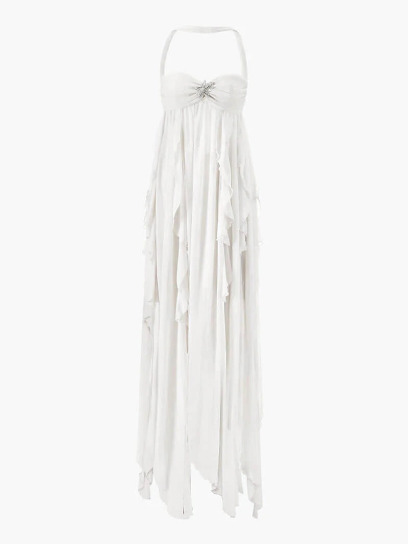 Ariel Summer Night Party Midi Dress