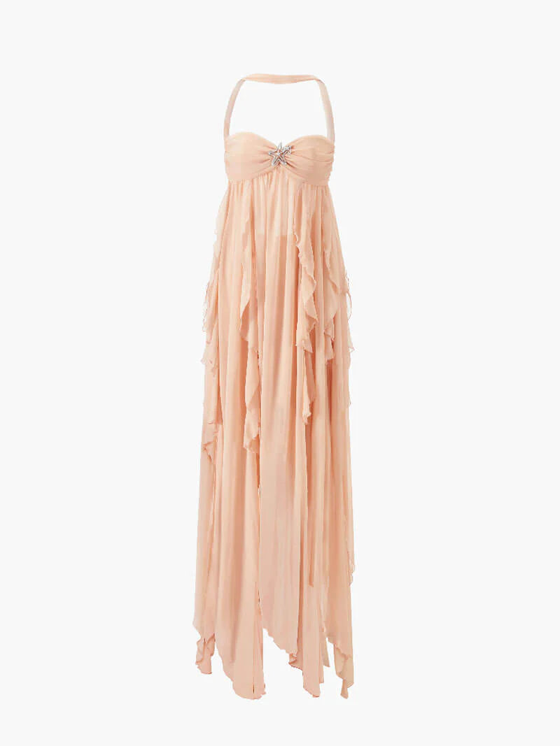 Ariel Summer Night Party Midi Dress