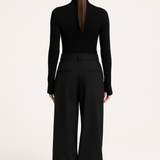 Asymmetrical Relaxed Fit Pants