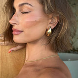 Ava Polished Teardrop Earrings