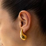 Ava Polished Teardrop Earrings