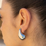 Ava Polished Teardrop Earrings