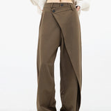 Asymmetrical Relaxed Fit Pants
