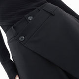 Asymmetrical Relaxed Fit Pants