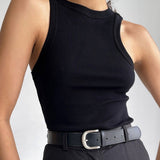 Ribbed Crop Tank Top