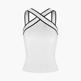 La Riviera Crossed Tank Top