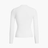 Cleo Ribbed High Neck Top