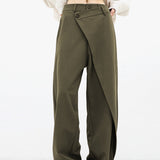 Asymmetrical Relaxed Fit Pants