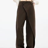Asymmetrical Relaxed Fit Pants