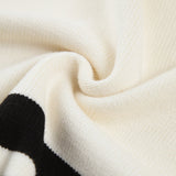 Striped Mock Neck Sweater