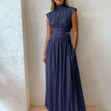Elegant Sleeveless Formal Occasion Maxi Dress