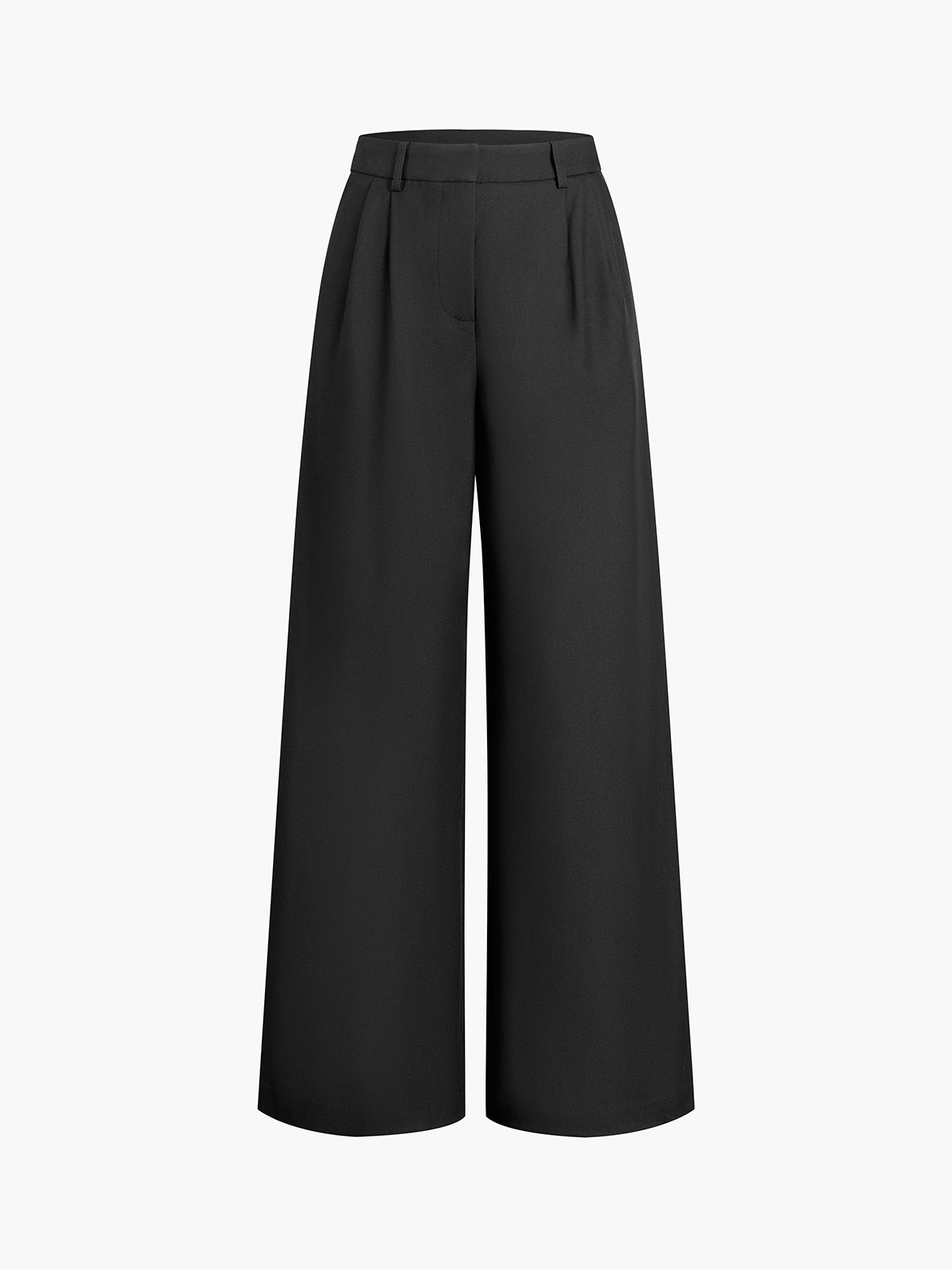 Tailored Wide-Leg Trousers
