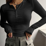 Slim Fit Long Sleeve Top