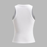 Ribbed Crop Tank Top