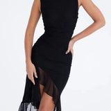 Charlotte Short Sleeve Party Midi Dress