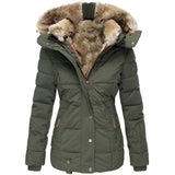 Women's Warm Fur Winter Jacket