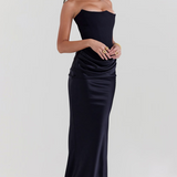 Mia Strapless Corset Maxi Dress