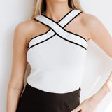 La Riviera Crossed Tank Top