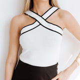 La Riviera Crossed Tank Top