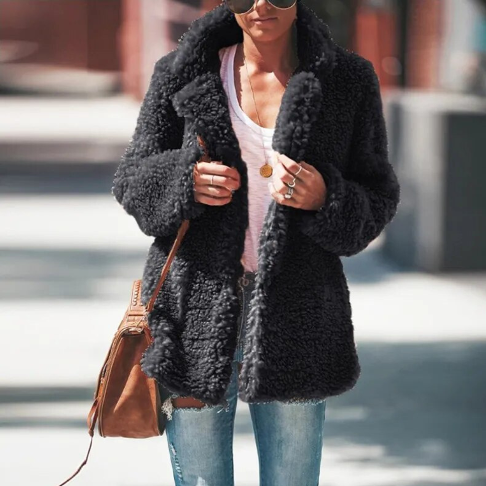 Fuffy Women's Faux Fur Coat