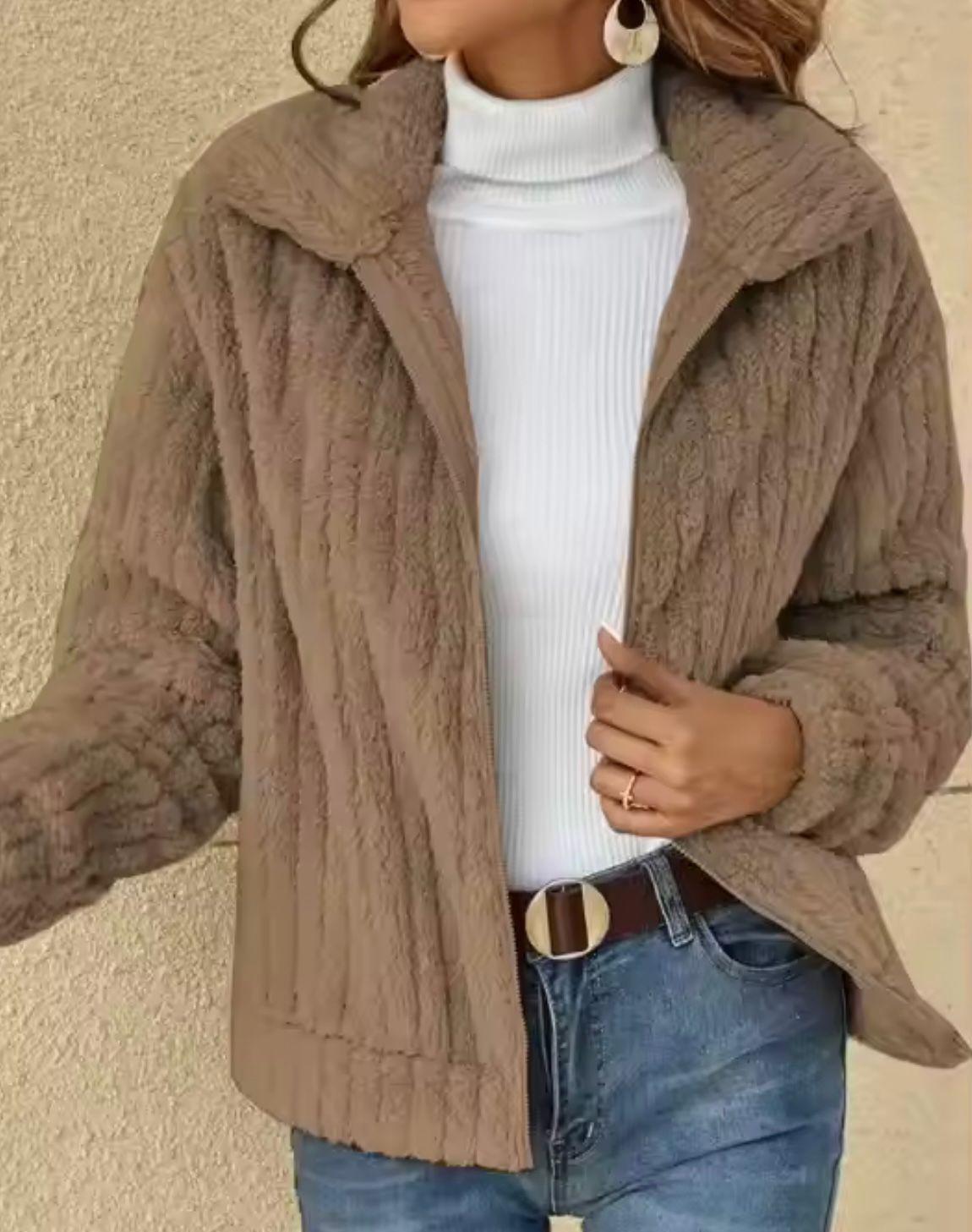 Women's Elegant Warm Cardigan Jacket