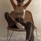 Sculpted Ease Ribbed Tank Top