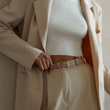 Sculpted Ease Ribbed Tank Top