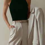 Sculpted Ease Ribbed Tank Top