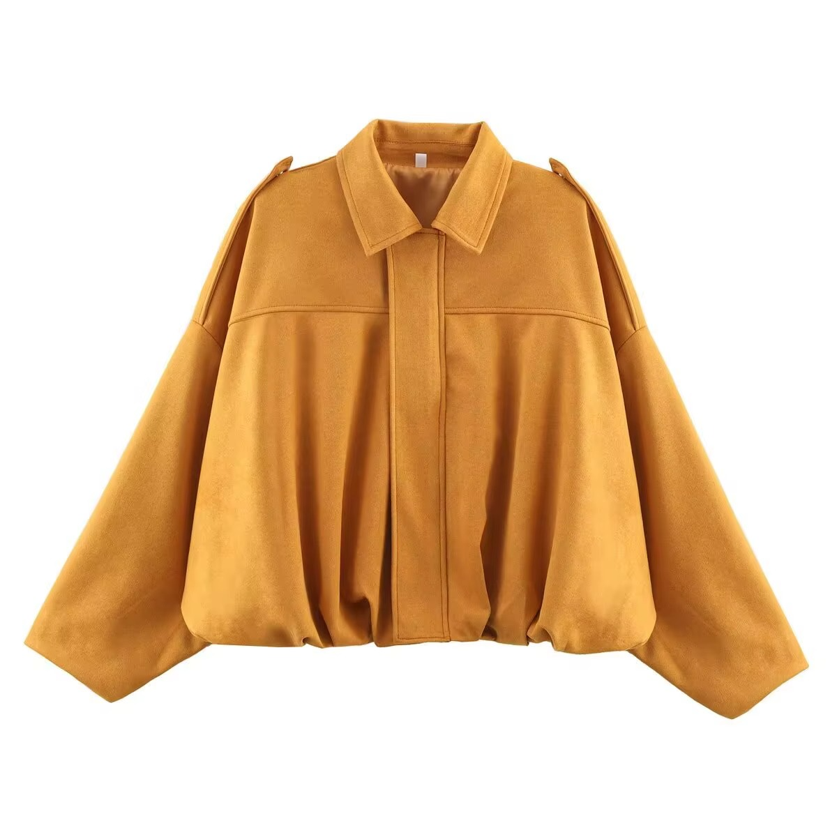 Women's Vintage Oversized Bomber Jacket