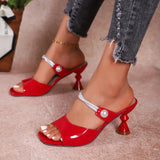 Ravina Pearl Strap Heels