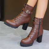 Marron Majestic Boots
