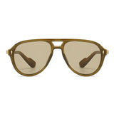 Jade Retro Aviator Sunglasses