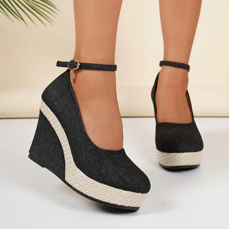 Delphine Wedge Heels
