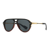 Jade Retro Aviator Sunglasses