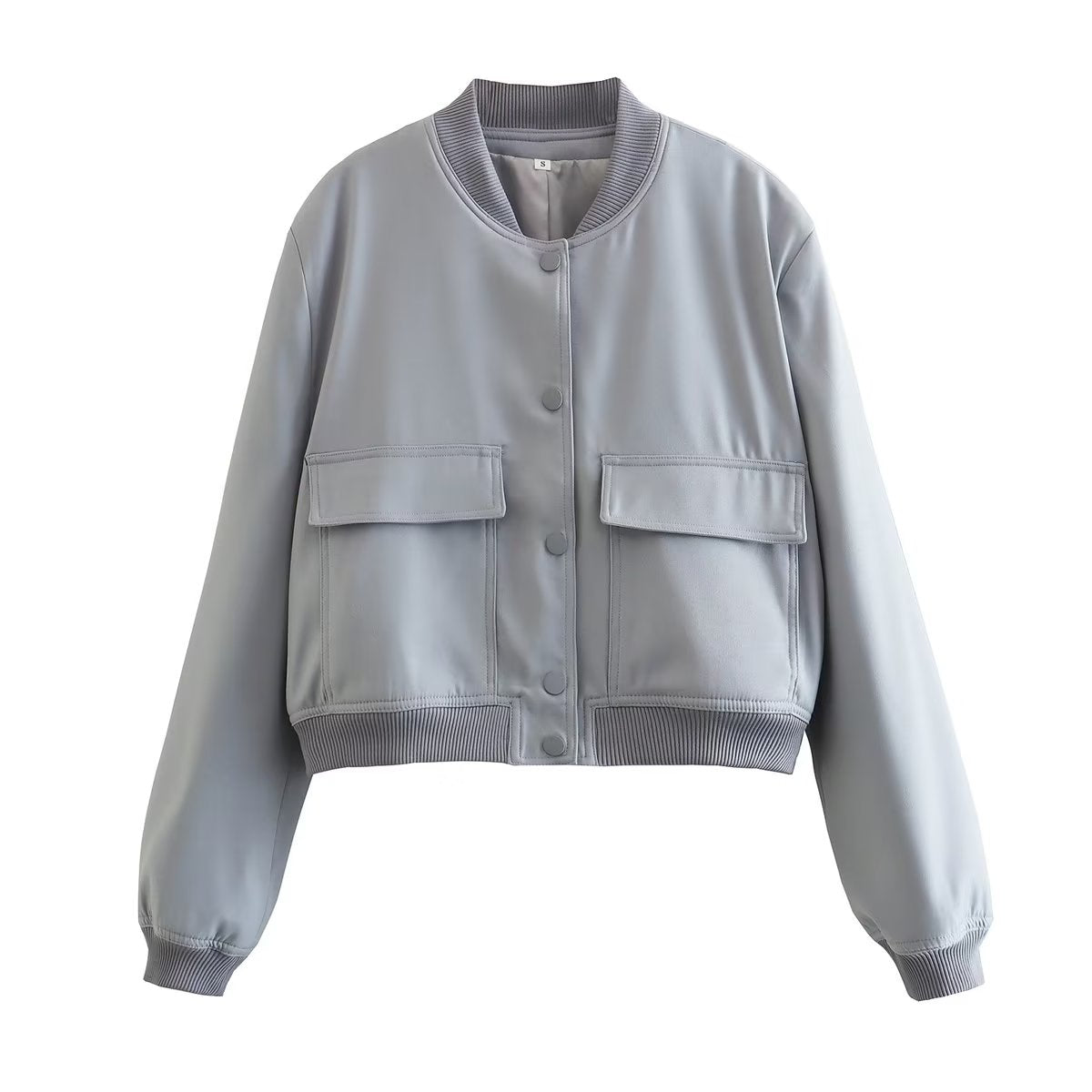 Women's Maven Cropped Bomber Jacket