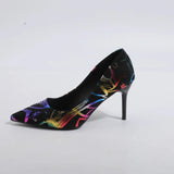 Calista Blue Ink Heels