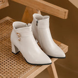Madison Zip Ankle Boots
