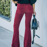 High Waist Flared Pants