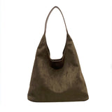 Vegan Suede Tote Bag