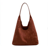 Vegan Suede Tote Bag