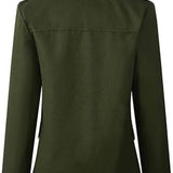 Blazer With Stand-Up Collar for Women