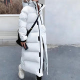 Long Women's Water and Windproof Winter Parka