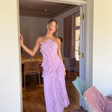 Emma Ruffle Maxi Dress