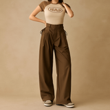 Viane Casual Lace Pants