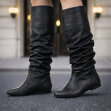 Brisala Wrinkled Calf Boots