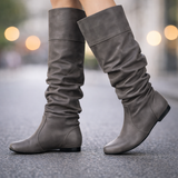 Brisala Wrinkled Calf Boots